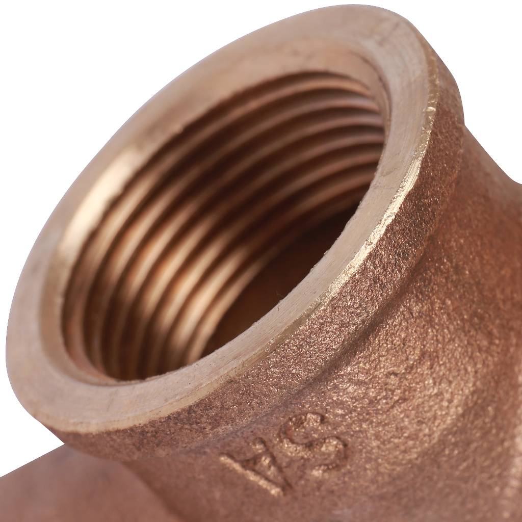 Тройник 22x3/4"x22 переходной под пайку с резьбой (ВР) SANHA бронза 141302234