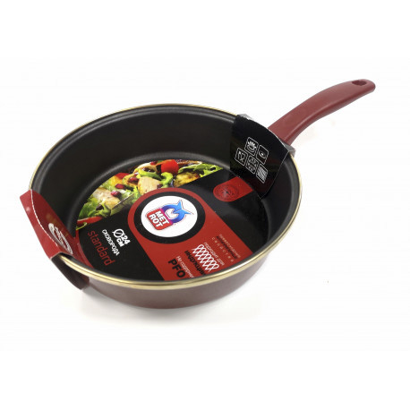 Сотейник антипригарн. "бордо" 24 см, 2,7 л (1/4) "metrot"