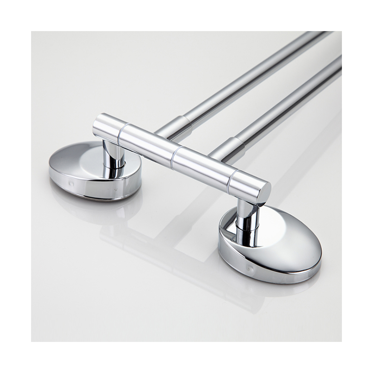 Полотенцедержатель поворотный двойной f1612, хром (1/20/40) "frap"