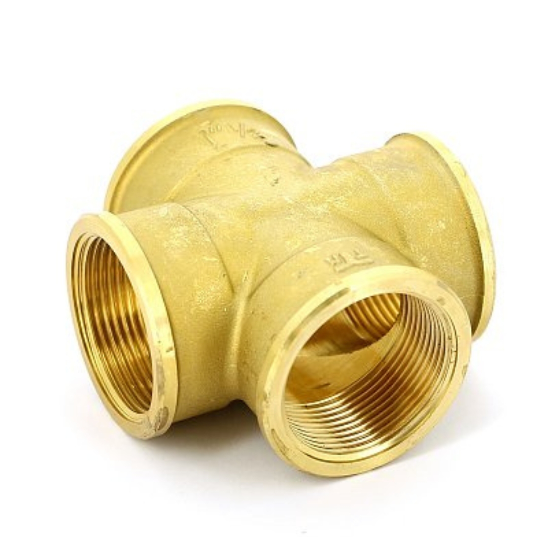 Крестовина 1"1/2 ВР латунь TIEMME