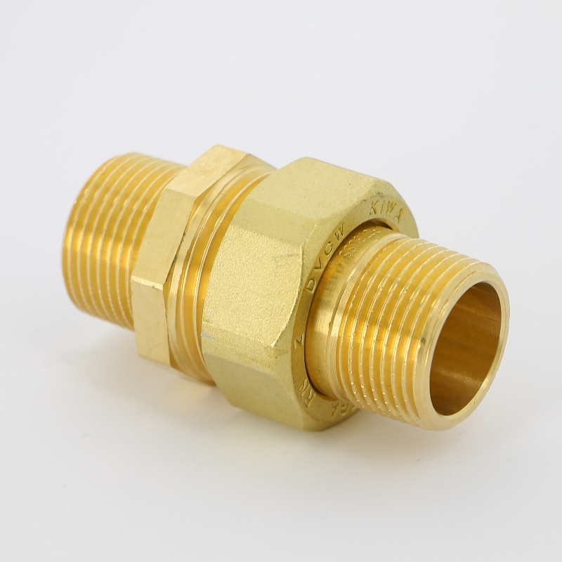 Американка резьбовая (НР) 3/8" с коническим уплотнением бронза VIEGA (446871)