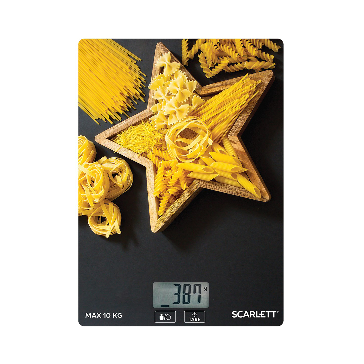 Весы кухонные электронные sc-ks57p50 (1/12) "scarlett"