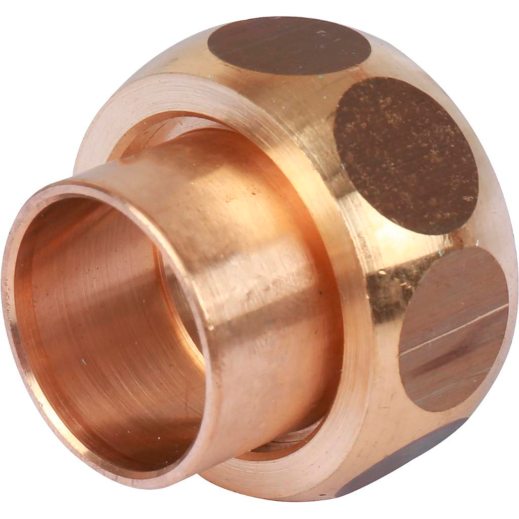 Муфта (американка) 35 x 1"1/2 (ВР) с накидной гайкой под пайку SANHA бронзовая 1435935112