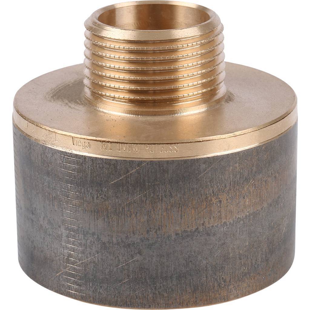 Переходник резьбовой 1" x 2" ВН бронза VIEGA (650872)