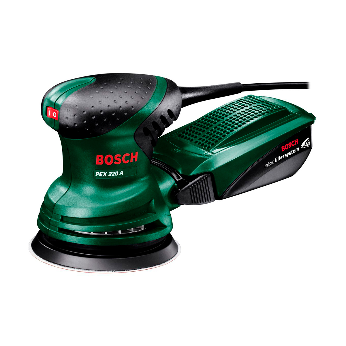 Эксцентриковая шлифмашина Bosch PEX 220A, 220 Вт, D 125 мм