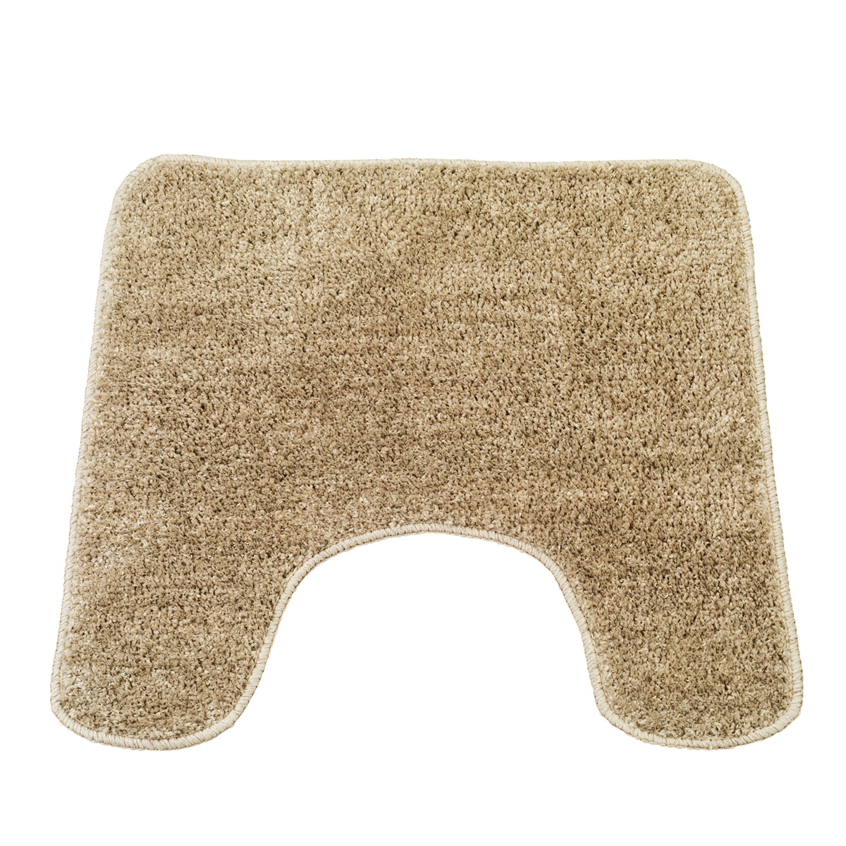 Коврик для туалета "presto" 50*50 см, микрофибра (серо-бежевый) (1/30) "swensa" bsm-1411gbg-t