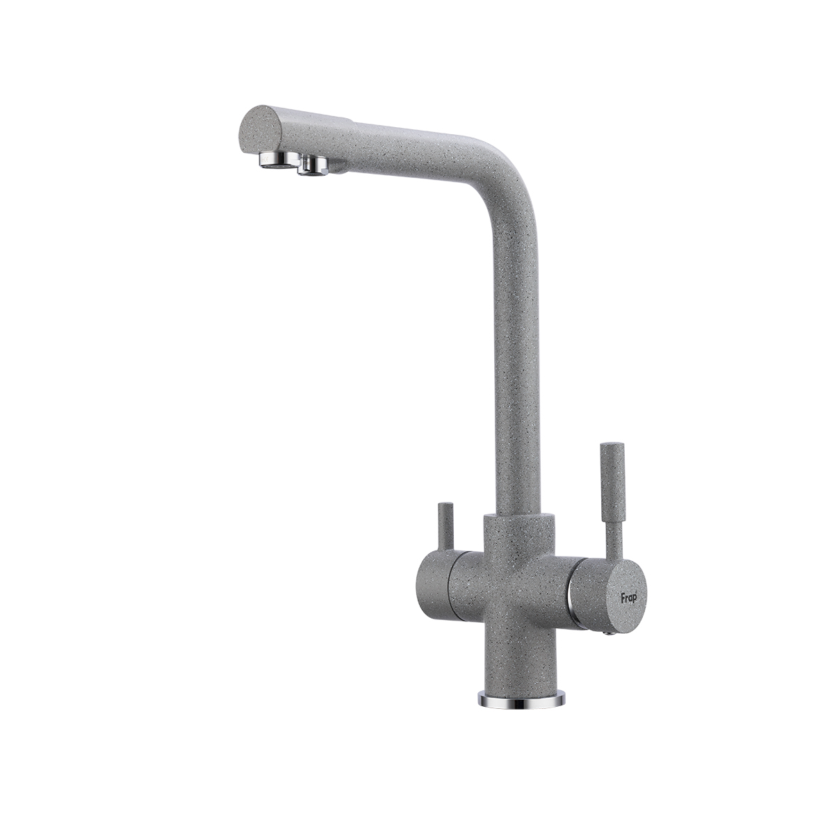 Смеситель для кухни f4352-22 подключ. к фильтру питьев. воды, серый (1/10) "frap"