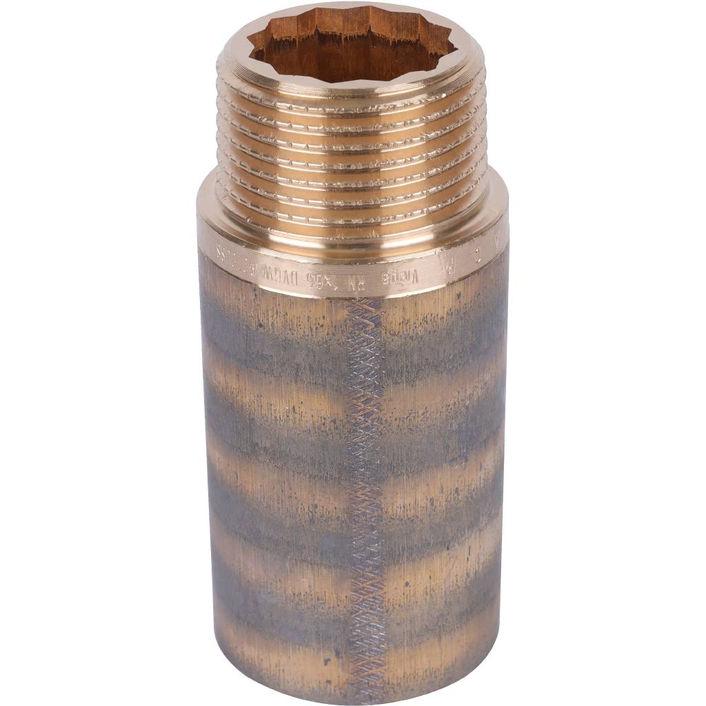 Удлинитель резьбовой 1" x 65 мм ВН бронза VIEGA (440596)