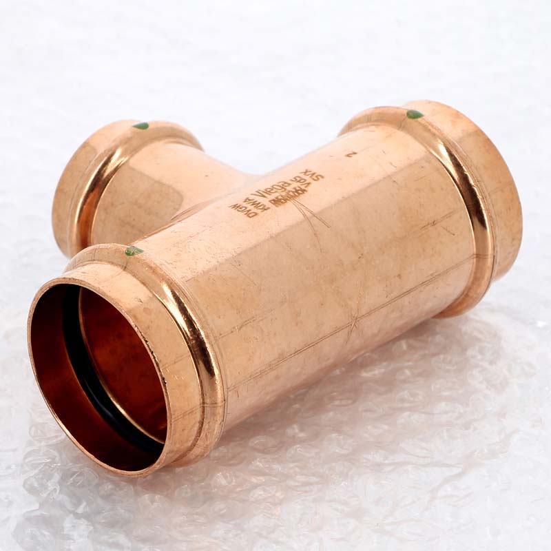 Тройник пресс медный Profipress VIEGA 54x42x54