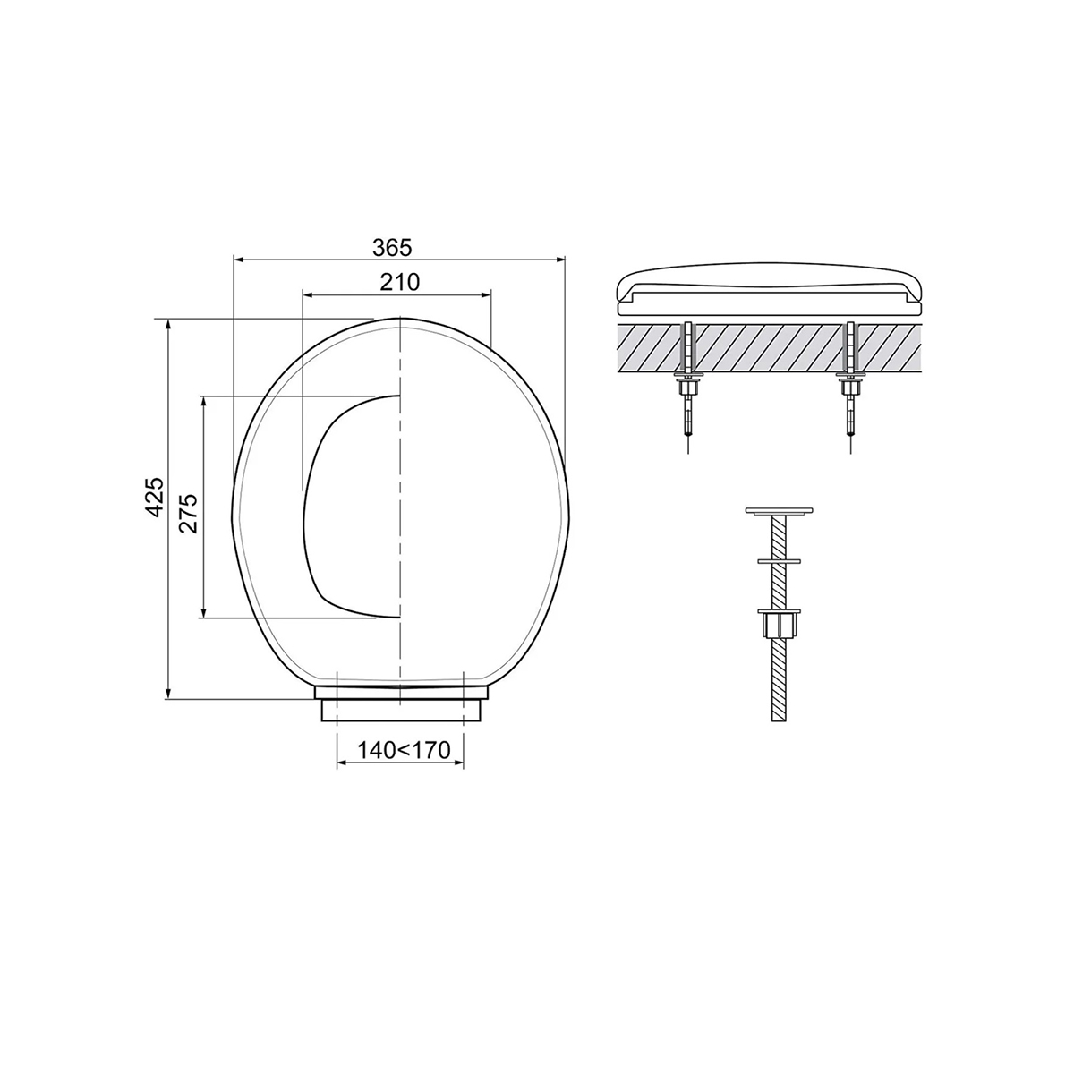 Сиденье для унитаза "soft close first" белое, микролифт (1/6) "wirquin"