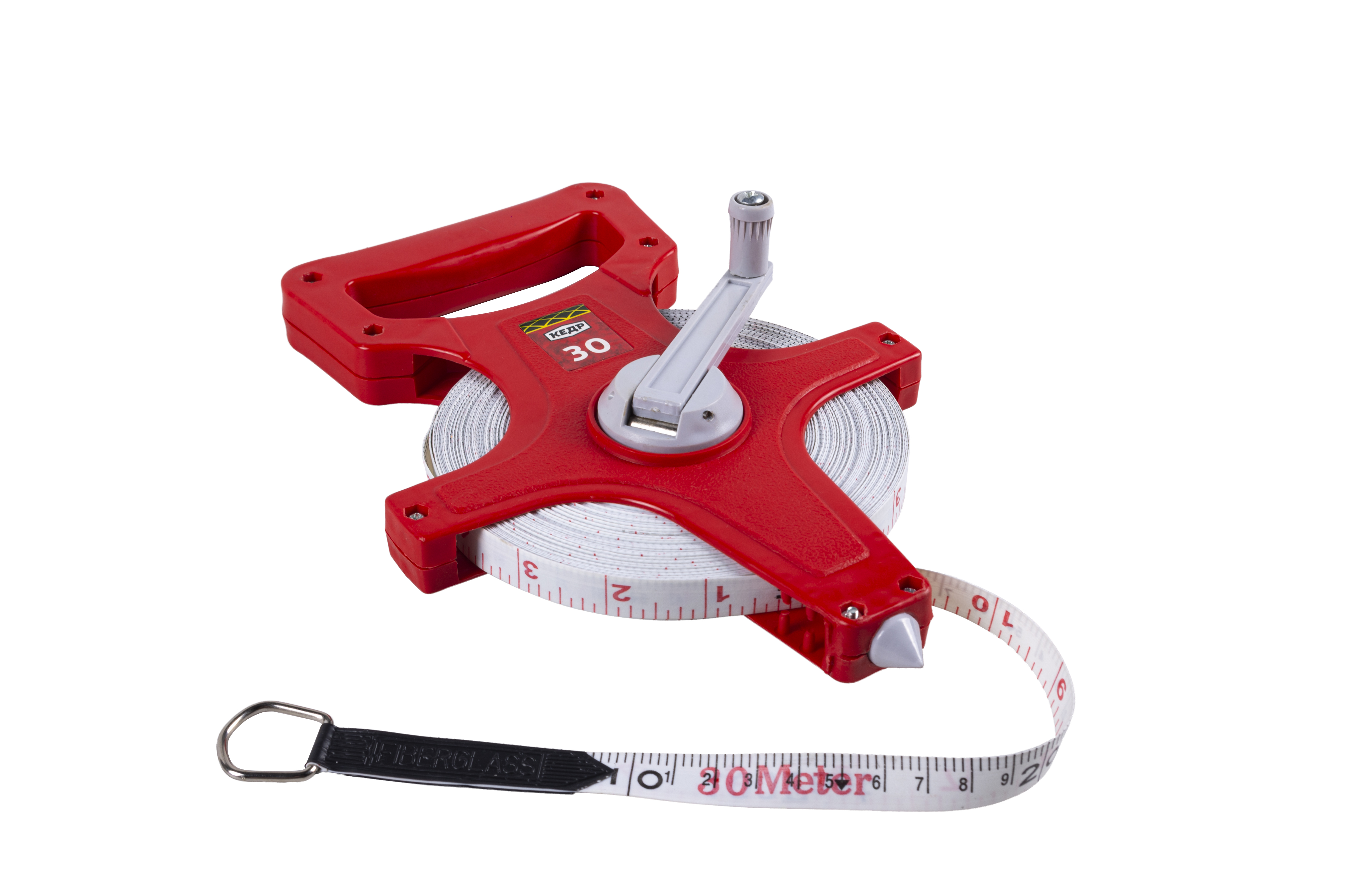 Мерная лента фибергласс. 30 м  (1/5/20) "кедр"  092-1230