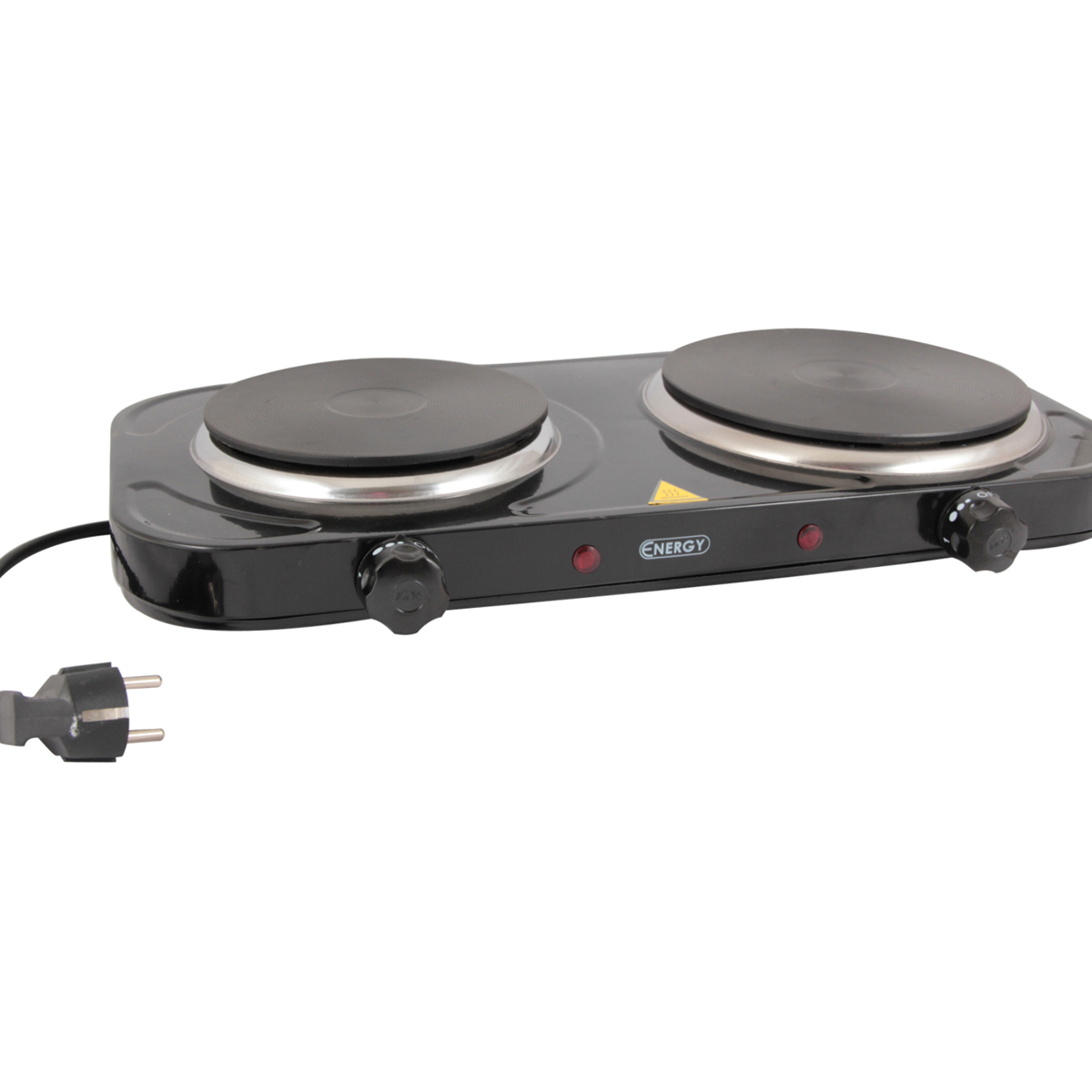 Плита электр. 2-конфор. (чугун) "energy" en-903b (черный) (1/5)