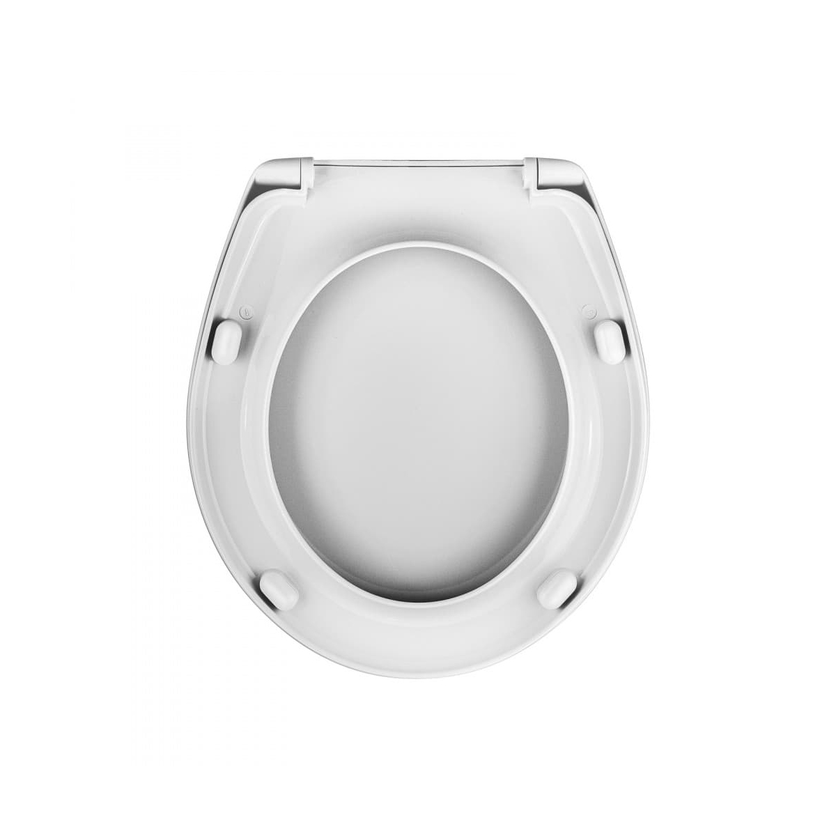 Сиденье для унитаза "zet pp" белое, крепление пласт. (1/10) "berges"