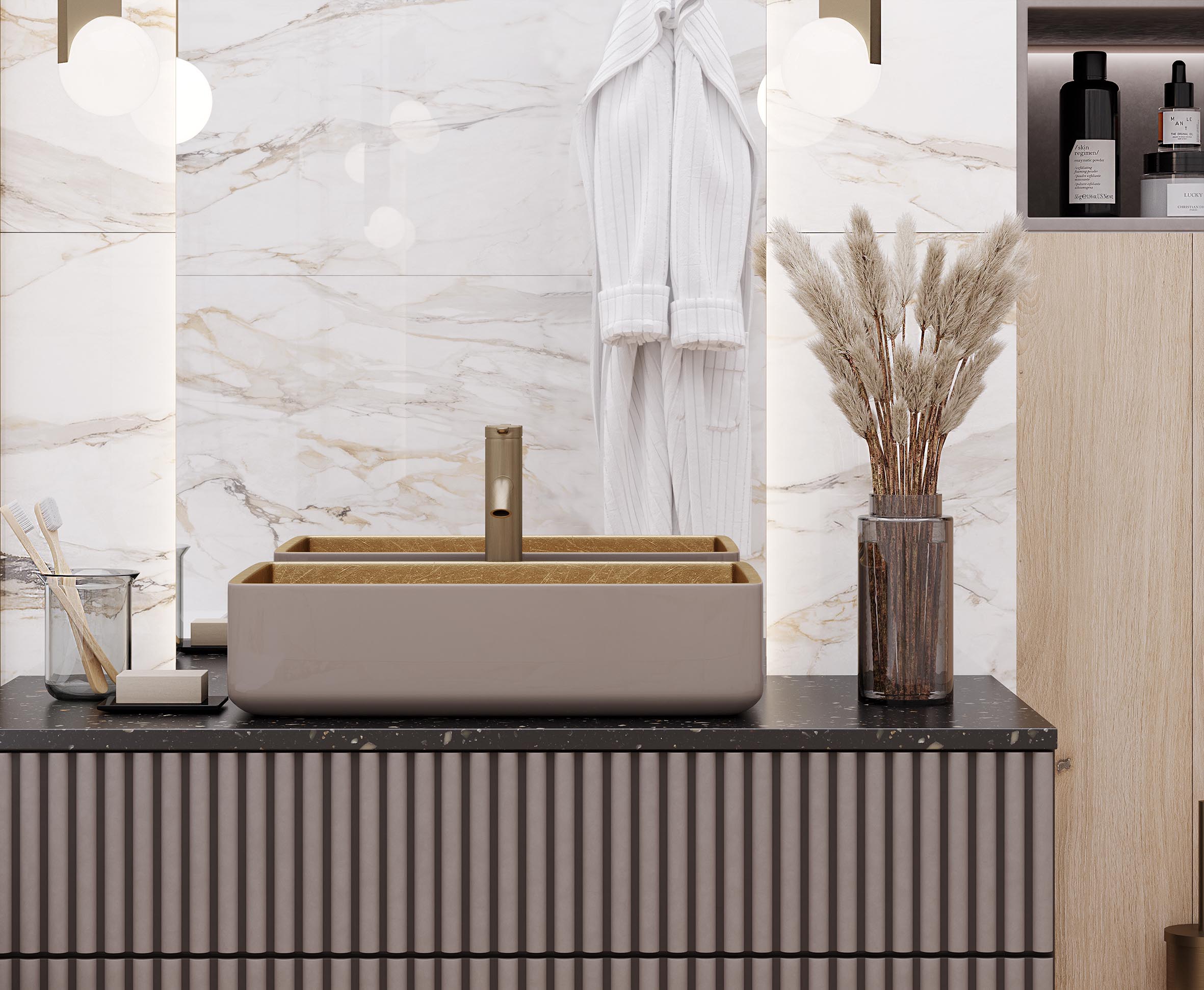 Statuario porshe керамогранит полированный 60x60