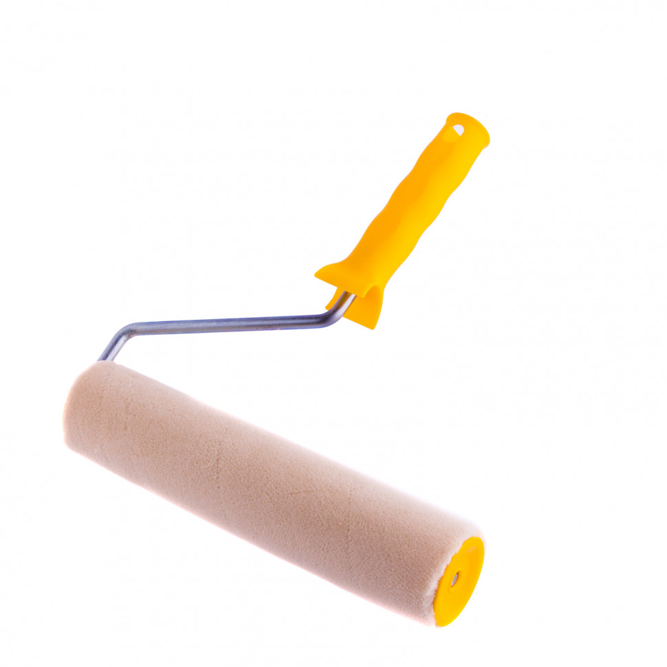 Валик "Лаки", 250 мм, ворс 5 мм, D 48 мм, D ручки 8 мм, Велюр Сибртех (80179)