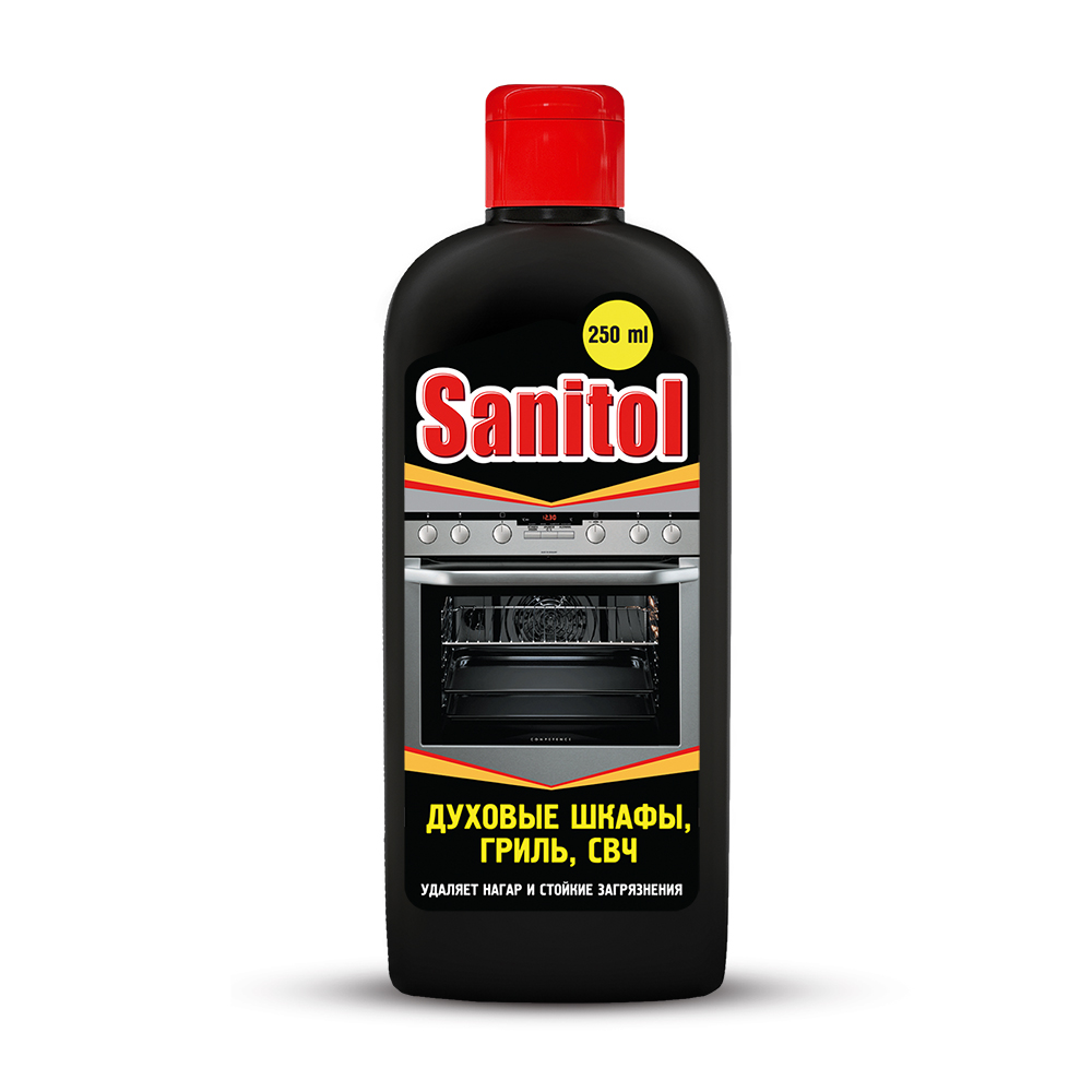 Средство чистящее для духовок, свч, грилей 250 мл (1/16) "sanitol"