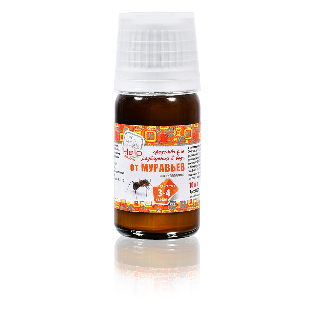 Средство от муравьев 10 мл (1/50) "help" 80274