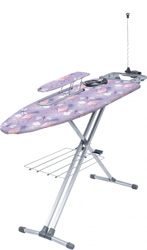 Доска гладильная "ника  9" (стрекозы) 122 х 40 см (1/3)  металл  "ника" н9/4