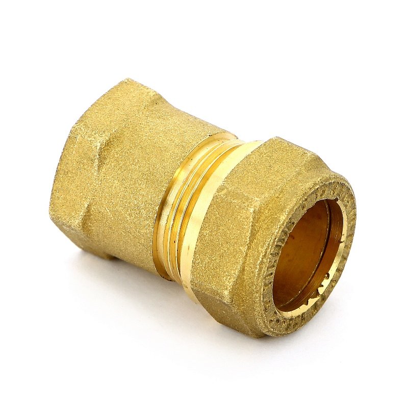 Муфта ВР 18 x 1/2" обжим TIEMME