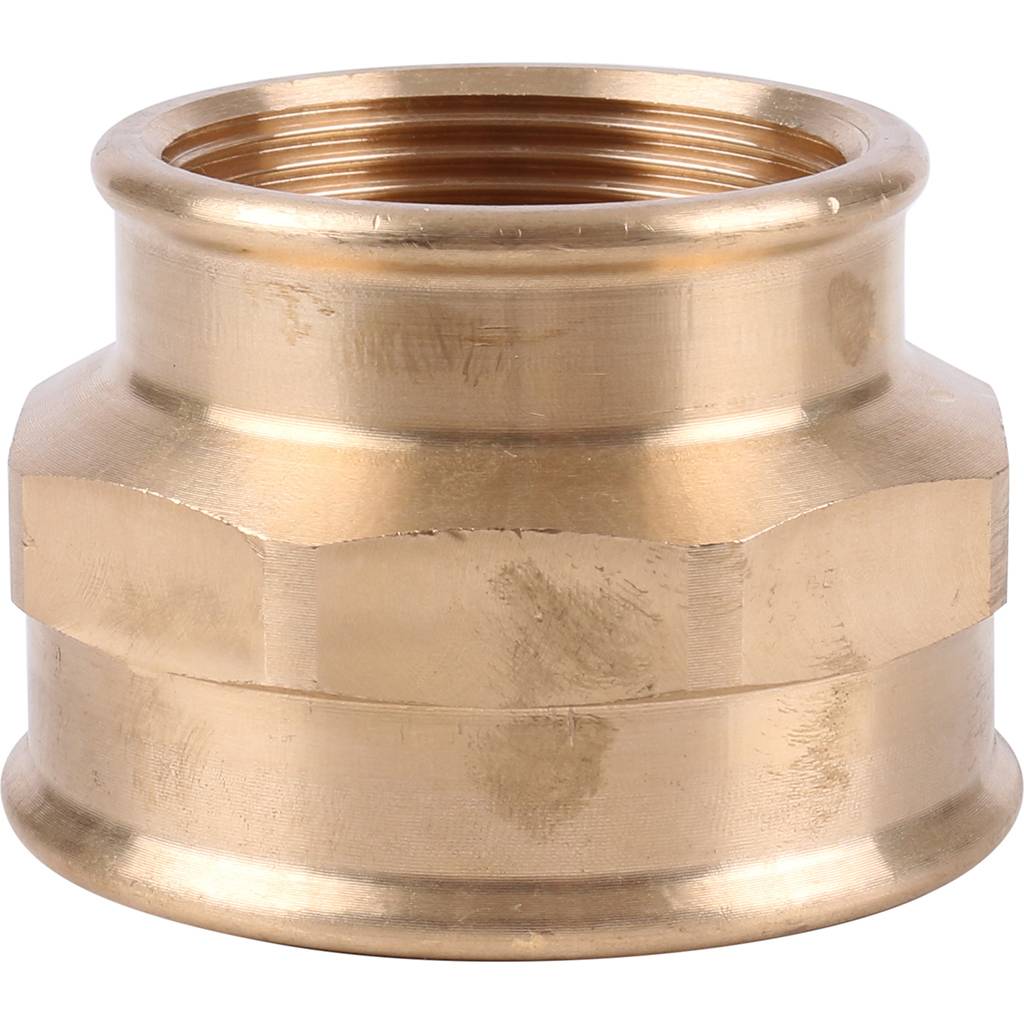 Муфта редукционная 2" x 1"1/2 резьбовая (ВР) бронза VIEGA (267544)