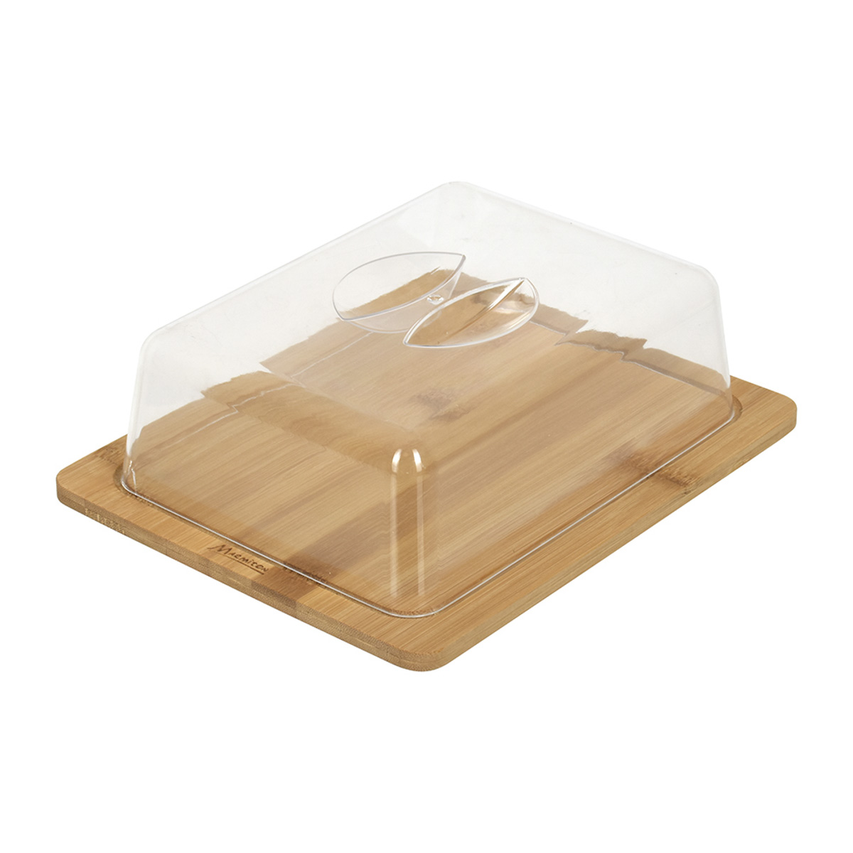 Контейнер для продуктов 25,5*20 см бамбук с крышкой (1/10) "marmiton" 17629