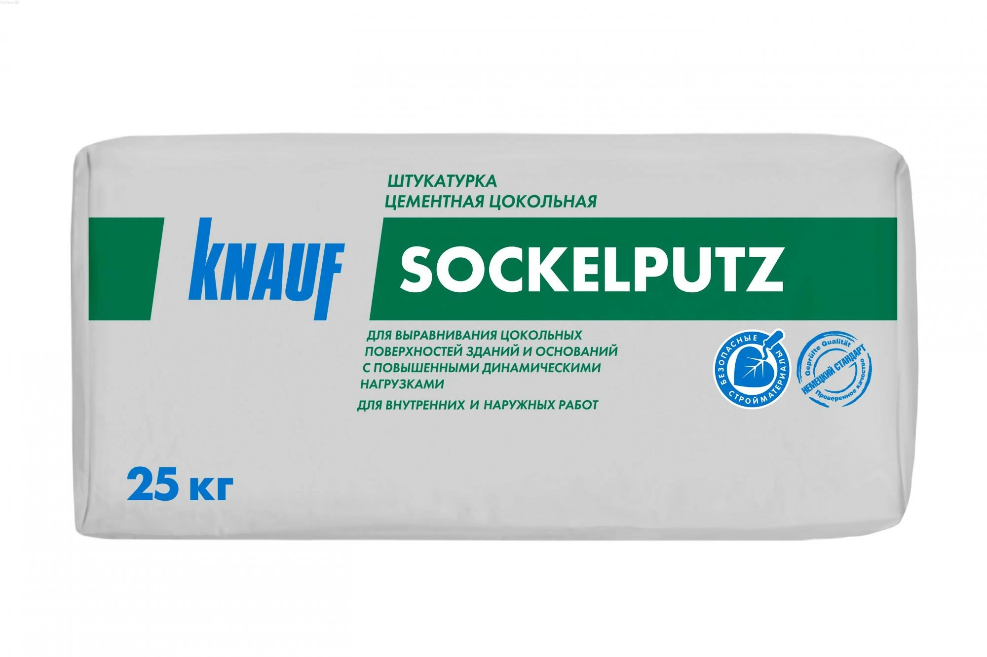 Штукатурка цокольная KNAUF Зокельпутц УП 310, 25 кг