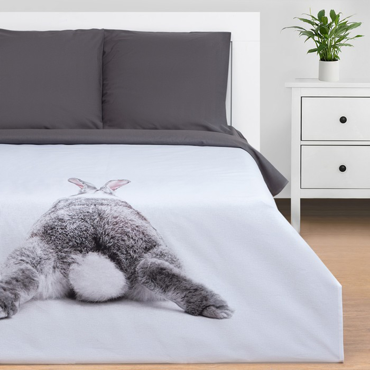 Постельное белье "этель" кролик 1,5 сп. (бязь) (1) 7673990