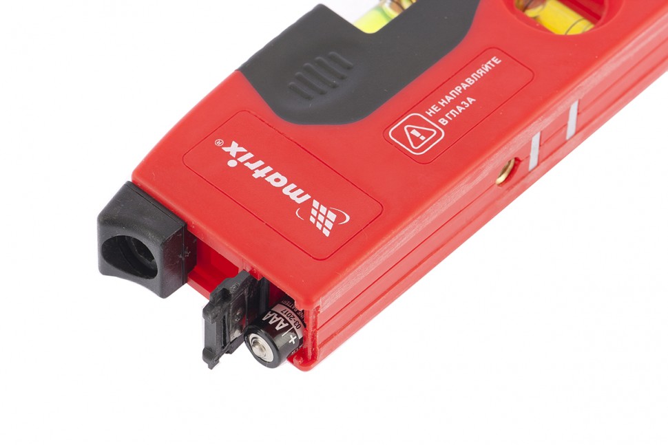 Уровень лазерный, 180 мм, 220 мм штатив, 4 глазка Matrix (35022)