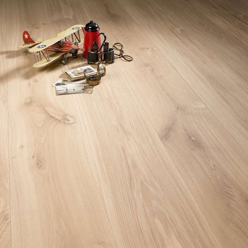 Паркетная доска Coswick Широкоформатная доска 3-х слойная T&G шип-паз 1135-7508 Ванильный (Порода: Дуб)