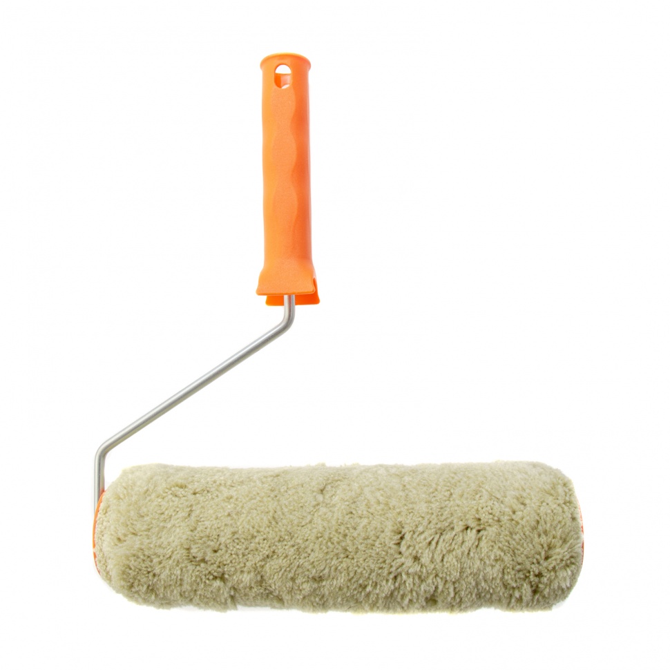 Валик "Фасадные работы", 250 мм,ворс 18 мм, D 48 мм, D ручки - 6 мм, полиакрил,полиэстер Сибртех (80207)