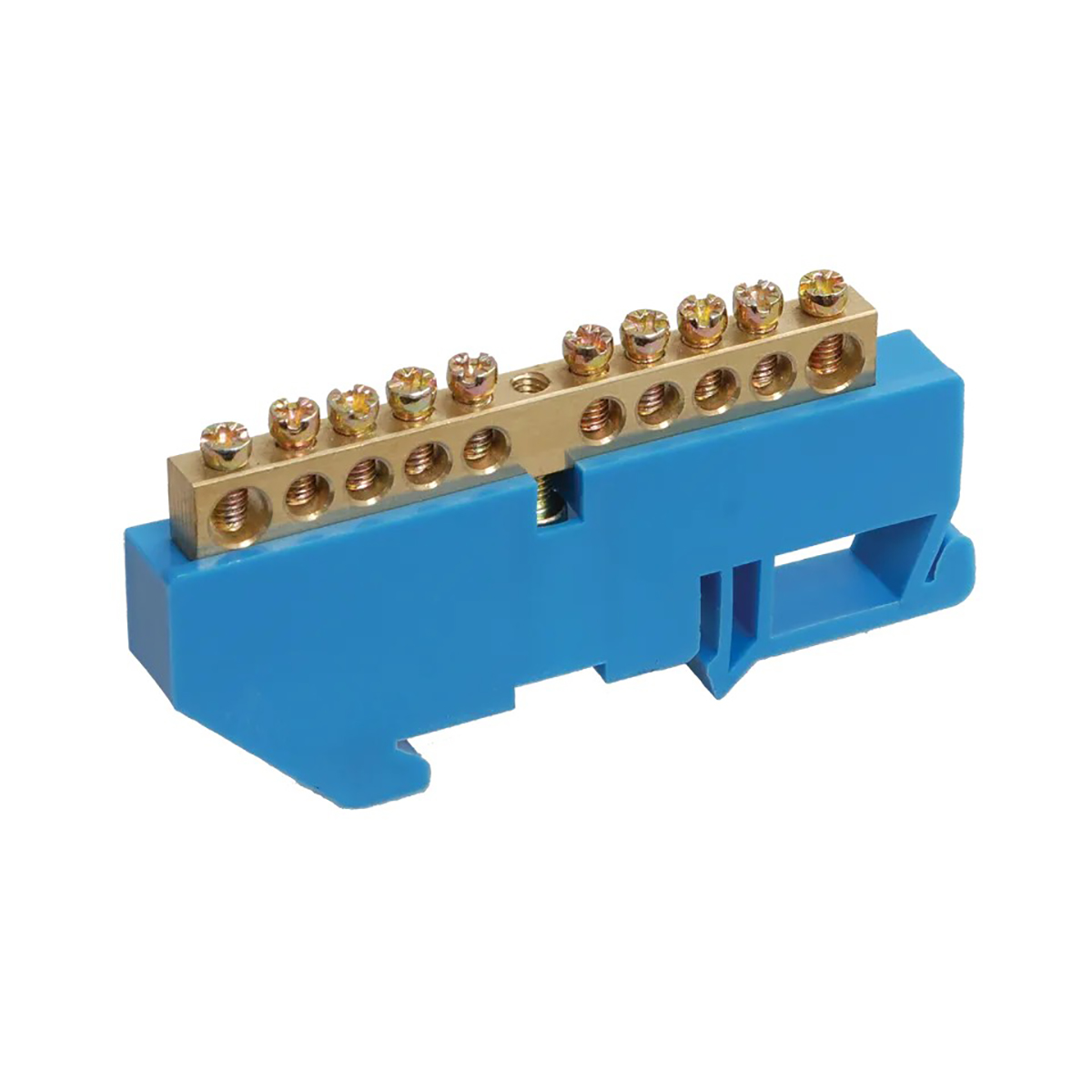 Шина "n" нулевая с изолятором на din-рейку шни-6х9-10-д-с (20/500) "iek"