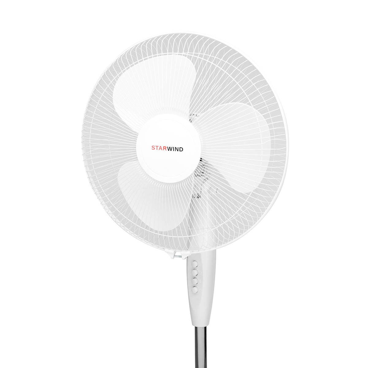 Вентилятор напольный saf1232  3 скорости, 40 вт, белый "starwind"