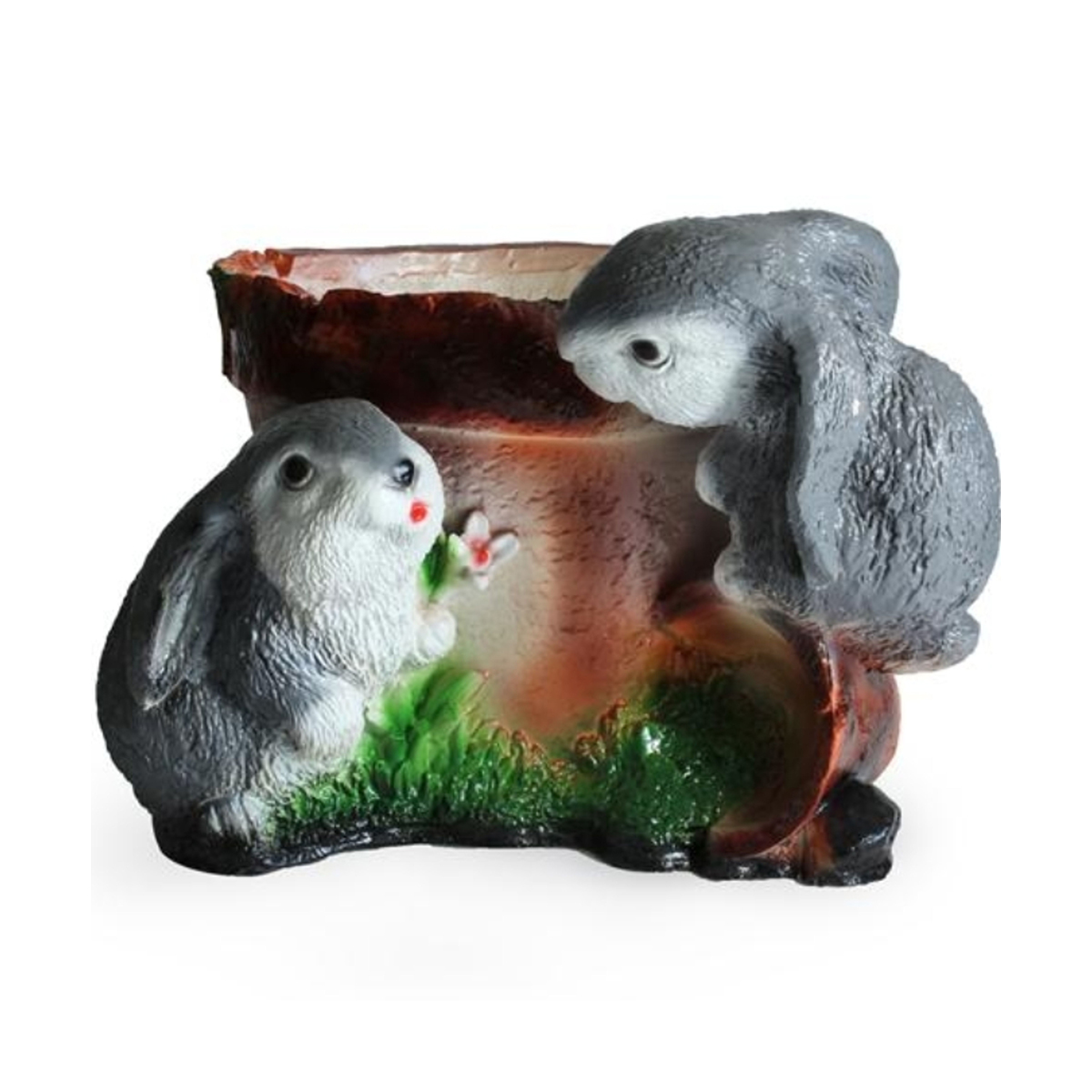 Кашпо садовое "два зайца" 170*240 мм "гарденвилл"