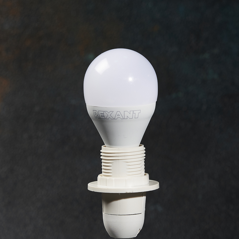 Лампа светодиодная "rexant" шарик (gl) 9,5w 4000 k 903 лм  e14, нейтрал. свет (10/100) 604-038