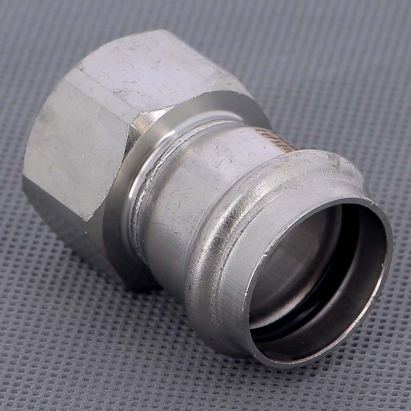 Муфта пресс-В 28х1" нержавеющая сталь Sanpress Inox VIEGA