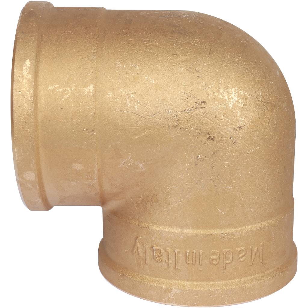 Угол резьбовой ВР 3" латунь STOUT