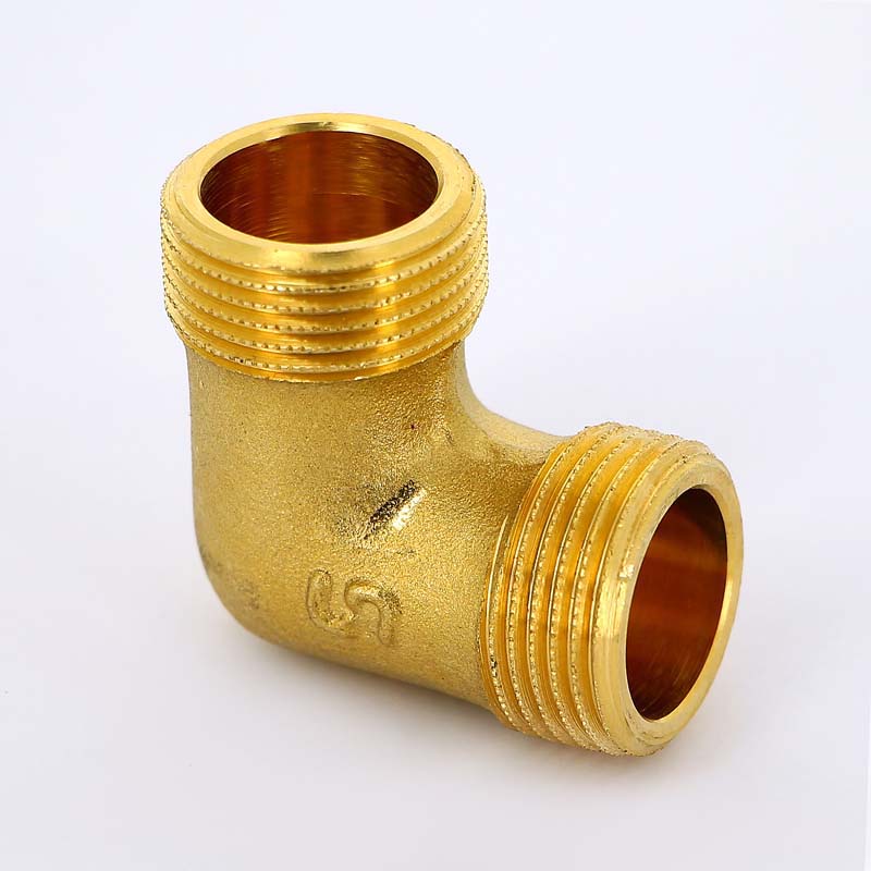 Колено резьбовое (НР) 1" x 1" латунь UNI-FITT