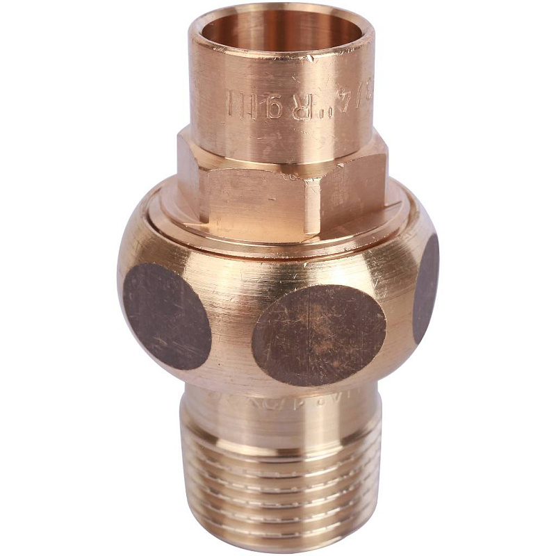 Американка (сгон) 15x3/4" НР самоуплотняющаяся под пайку бронзовая SANHA 143411534