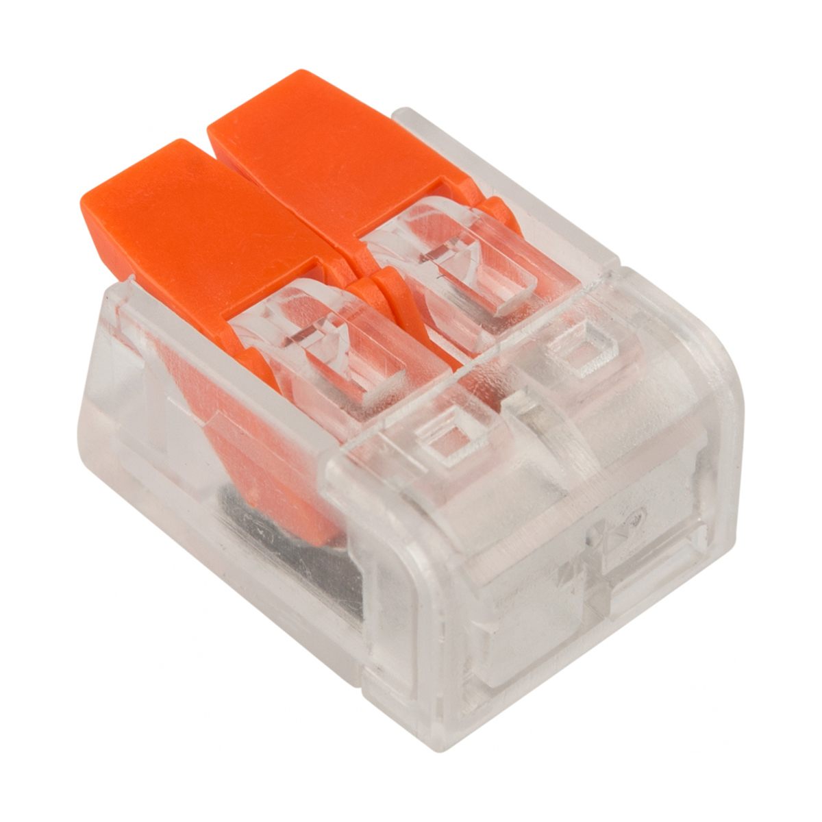 Клеммы универс. компакт. смк 221-412  до 4 мм², 2-проводные упак. 20 шт. (1/10) "rexant" 07-5202-20