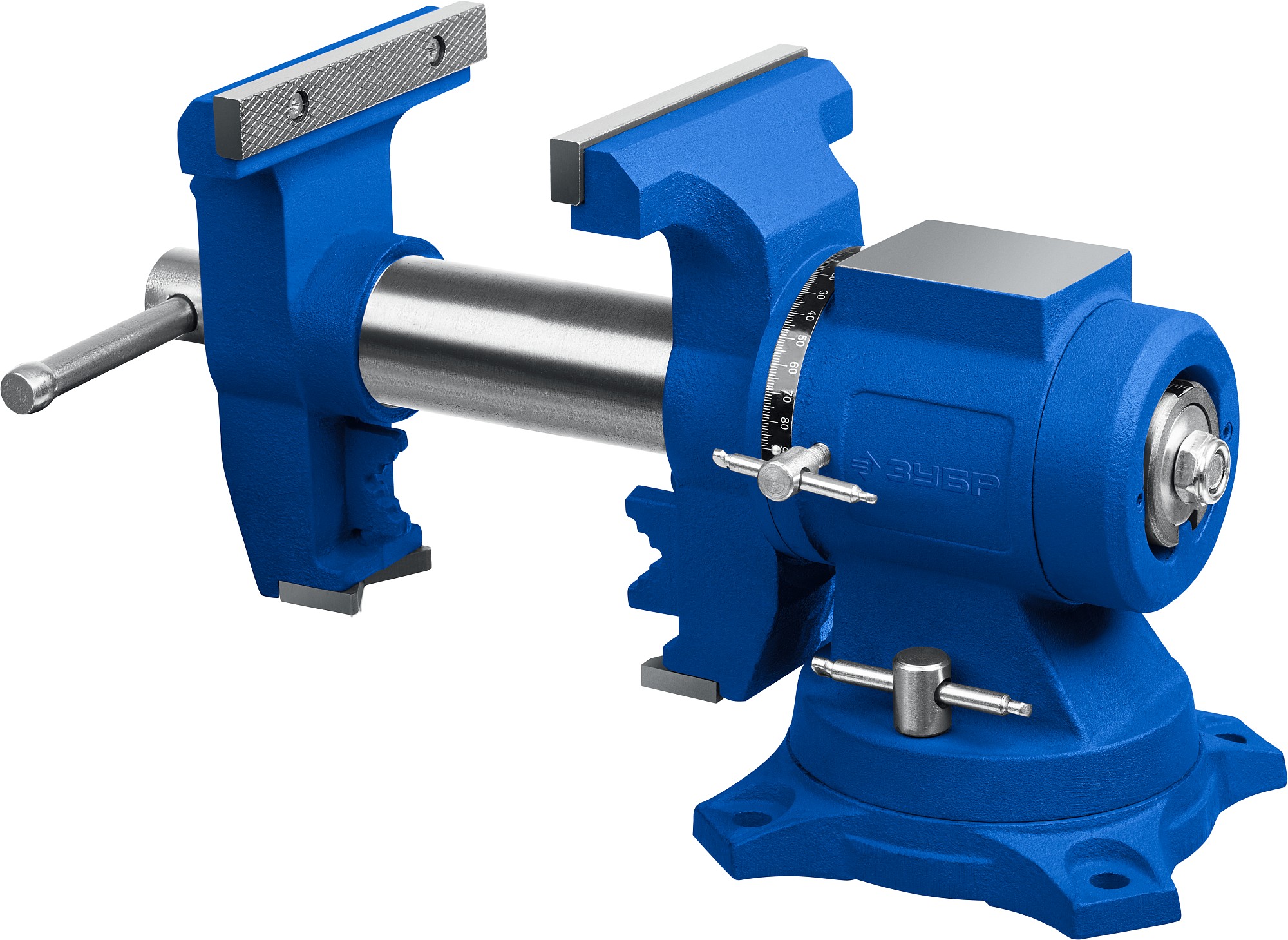ЗУБР ЭКСПЕРТ-3D, 150 мм, многофункциональные слесарные тиски (32712-150)