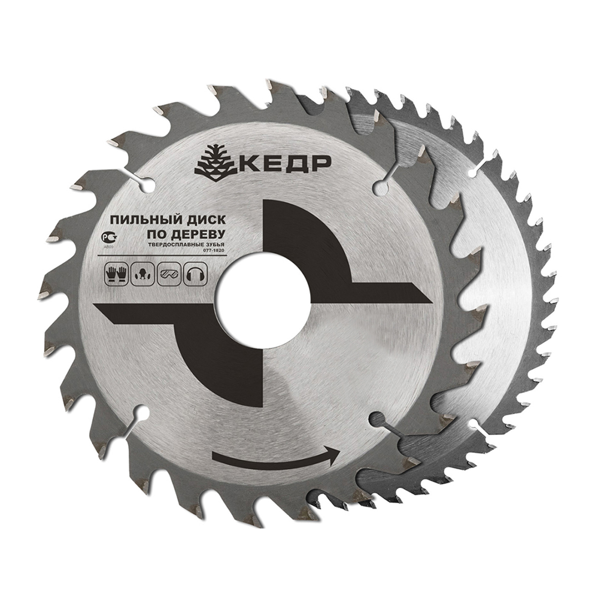 Диск пильный по дереву 200 х 30 мм, 32 т (1/10/50)  "кедр"  077-2030