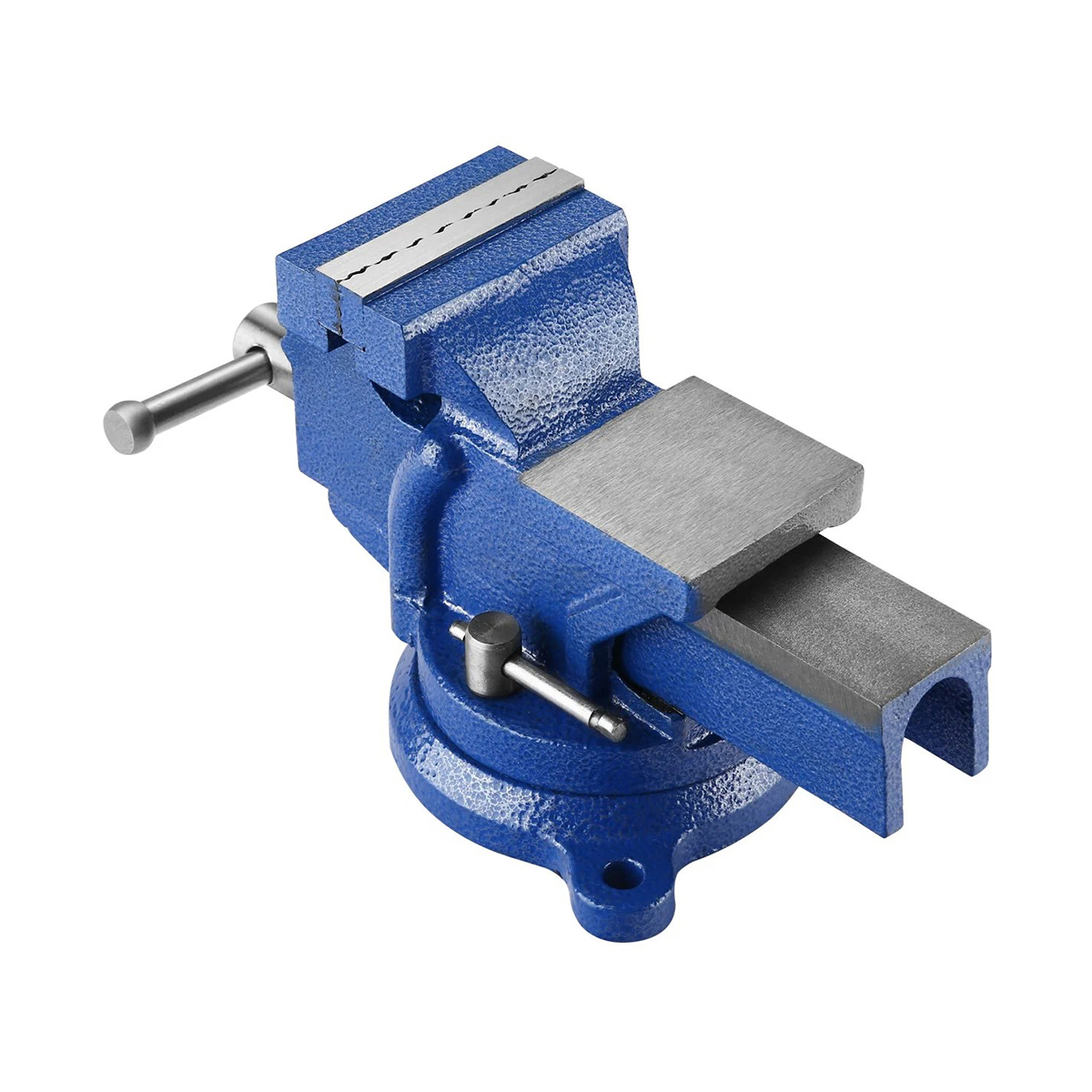 Тиски слесарные поворотные cl09  75 мм (1) "deko" 065-0961