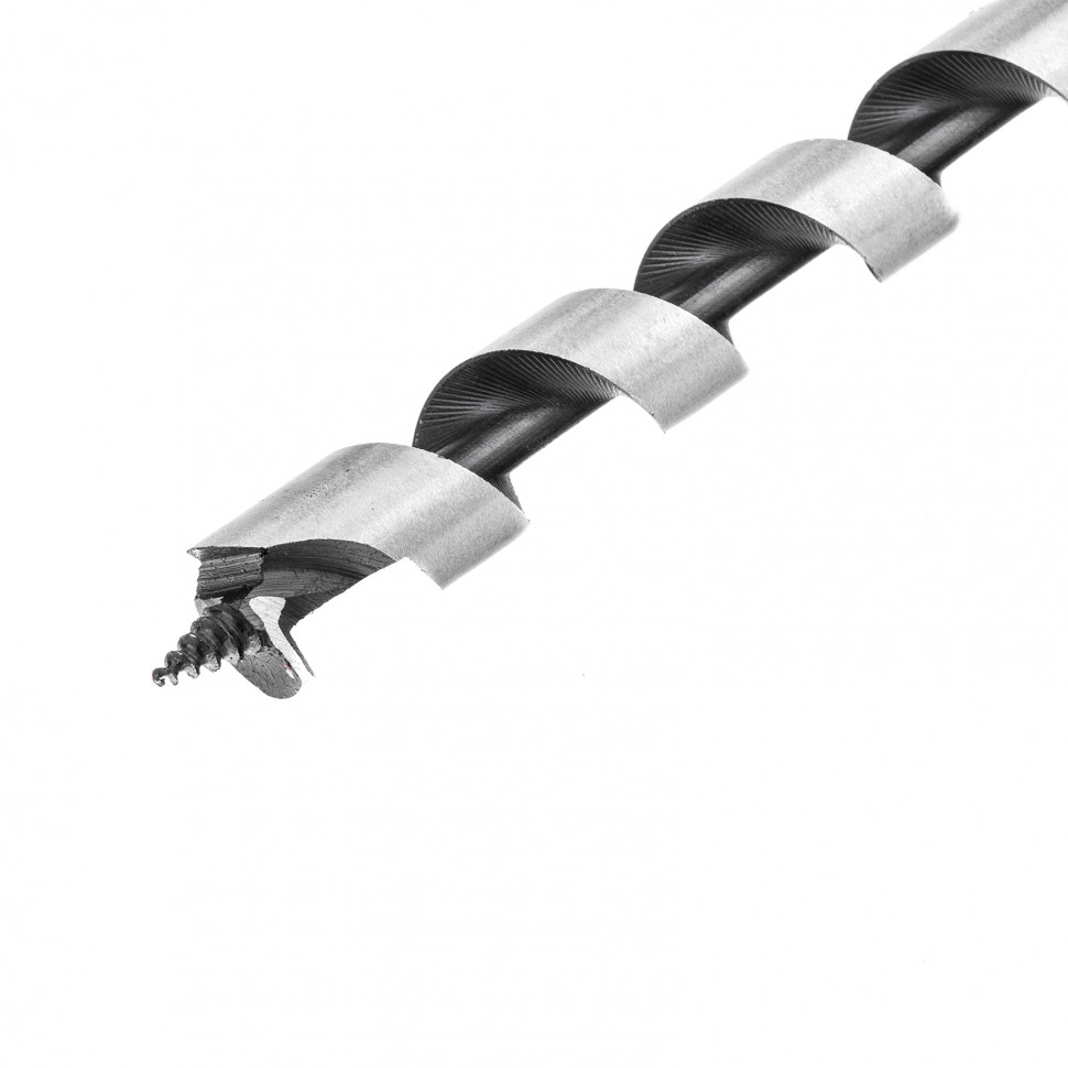 Сверло по дереву шнековое, 18 х 350 мм, шестигранный хвостовик Matrix (70136)