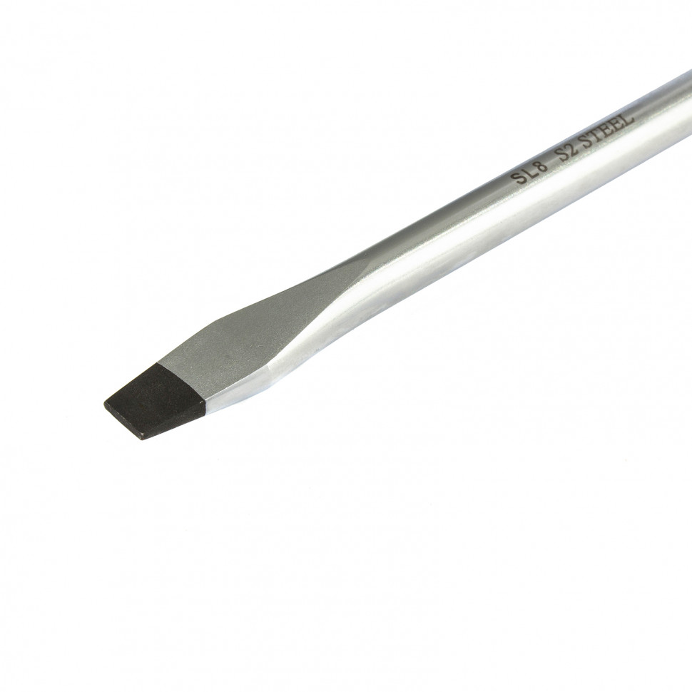 Отвертка Profi, SL8 х 150 мм, S2, двухкомпонентная рукоятка Matrix (11830)