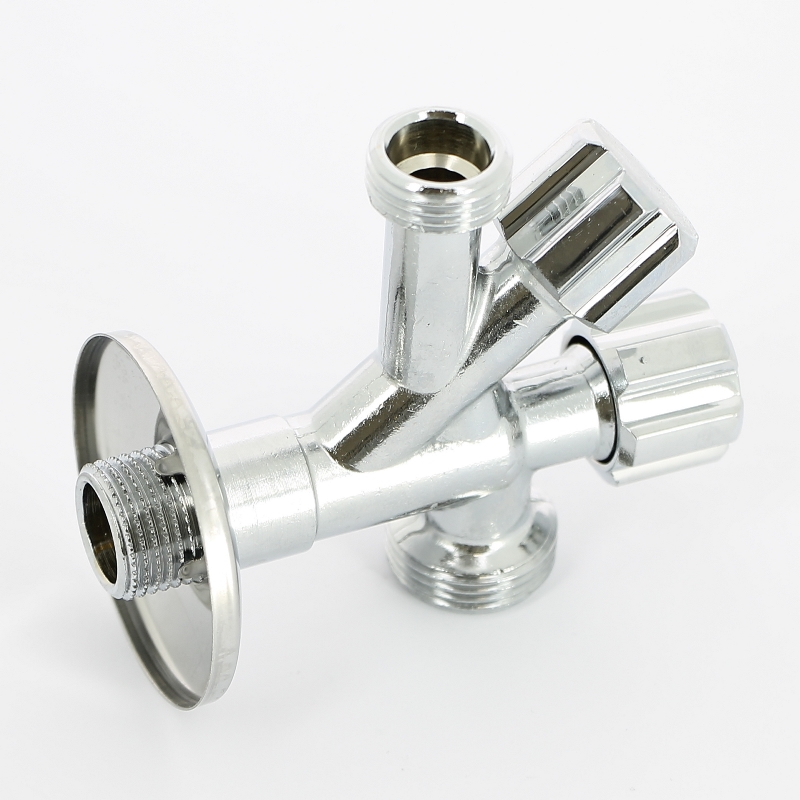 Вентиль комбинированный UNI-FITT 1/2'х1/2'х3/4'' для бачков/смесителей и стиральных машин