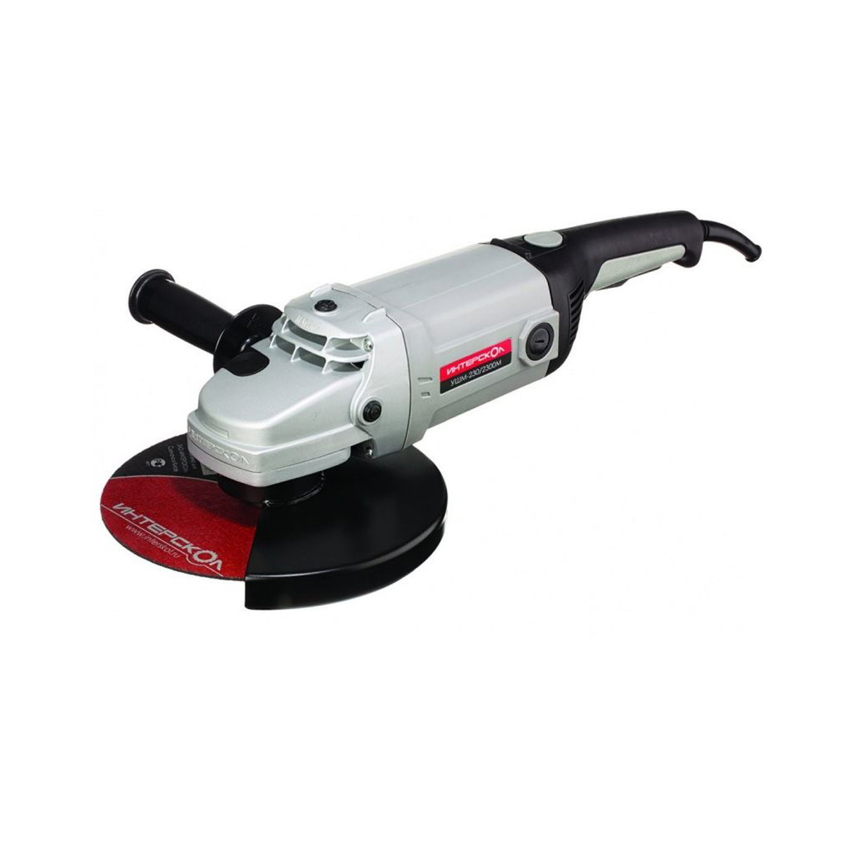 Угловая шлифмашина ушм-230/2000м (1/2) "интерскол" 547.1.1.00