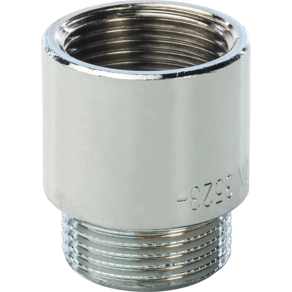 Удлинитель резьбовой ВН 3/4" x 25 мм хром STOUT