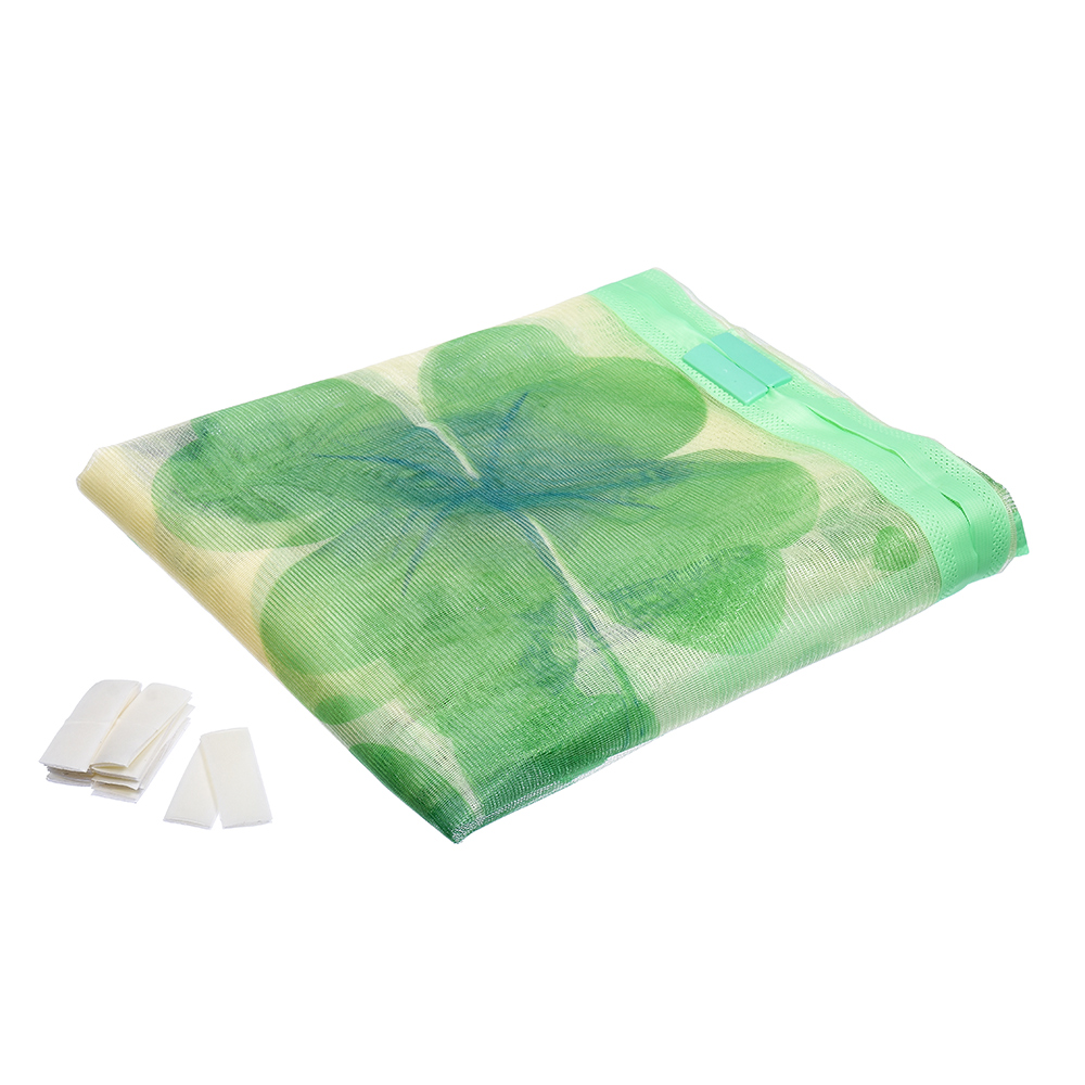 Сетка москитная 0,45*2,1 м  2 шт. с рисунком (на магнитах) (1/20) "help" 80006