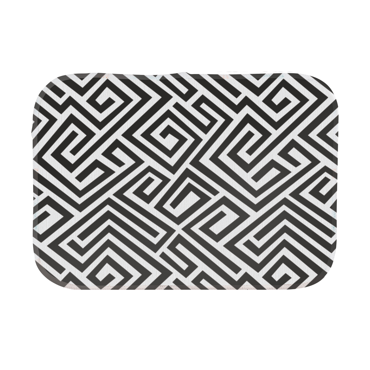 Коврик для сушки посуды 35*25 см (микрофибра) (1/12/48) "рыжий кот" mdm-promo-bw