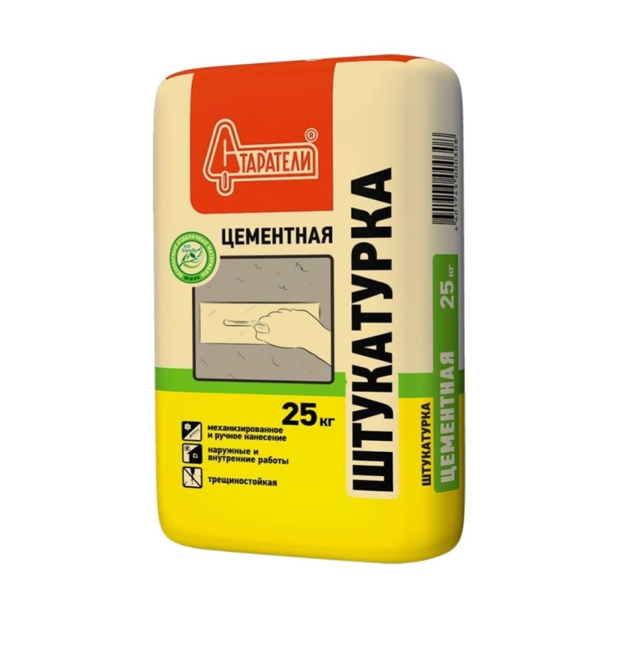 Штукатурка СТАРАТЕЛИ Цементная 25 кг